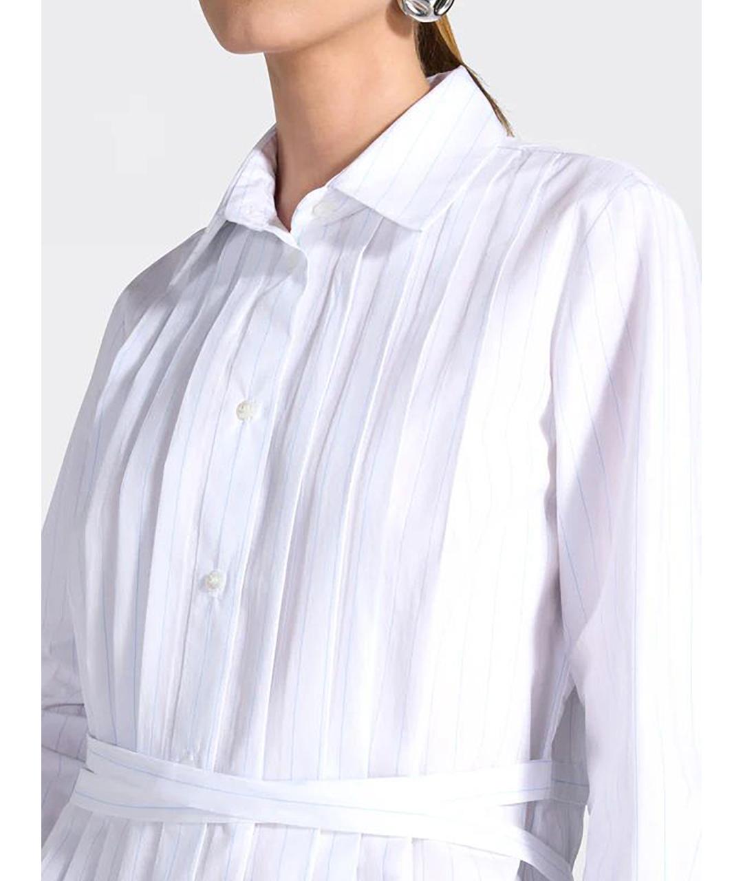 LIVIANA CONTI Белая хлопковая рубашка, фото 3