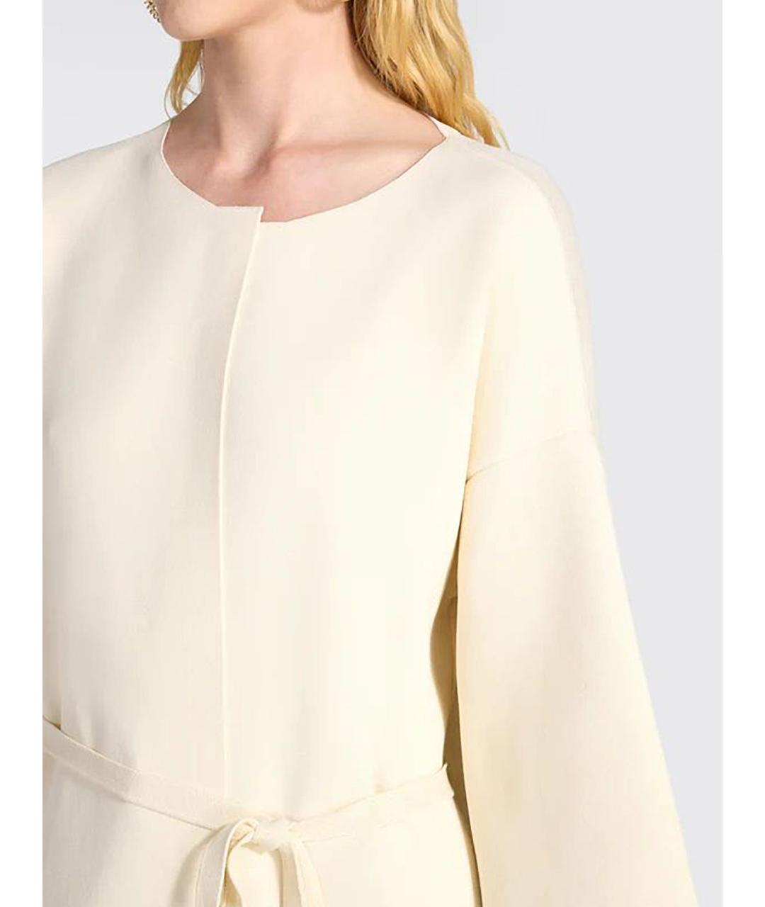 LIVIANA CONTI Бежевый вискозный кардиган, фото 3