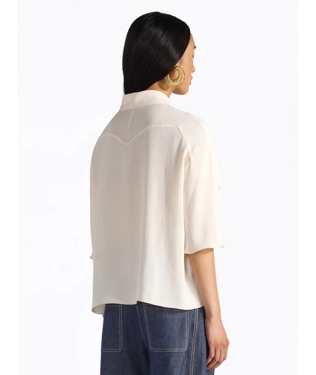 LIVIANA CONTI Шелковая блузы, фото 3