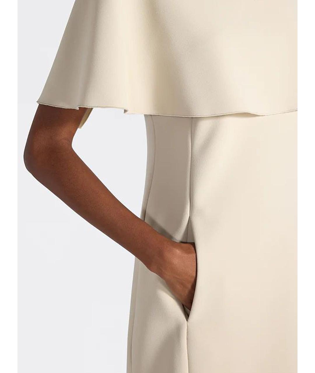 LIVIANA CONTI Бежевое коктейльное платье, фото 3