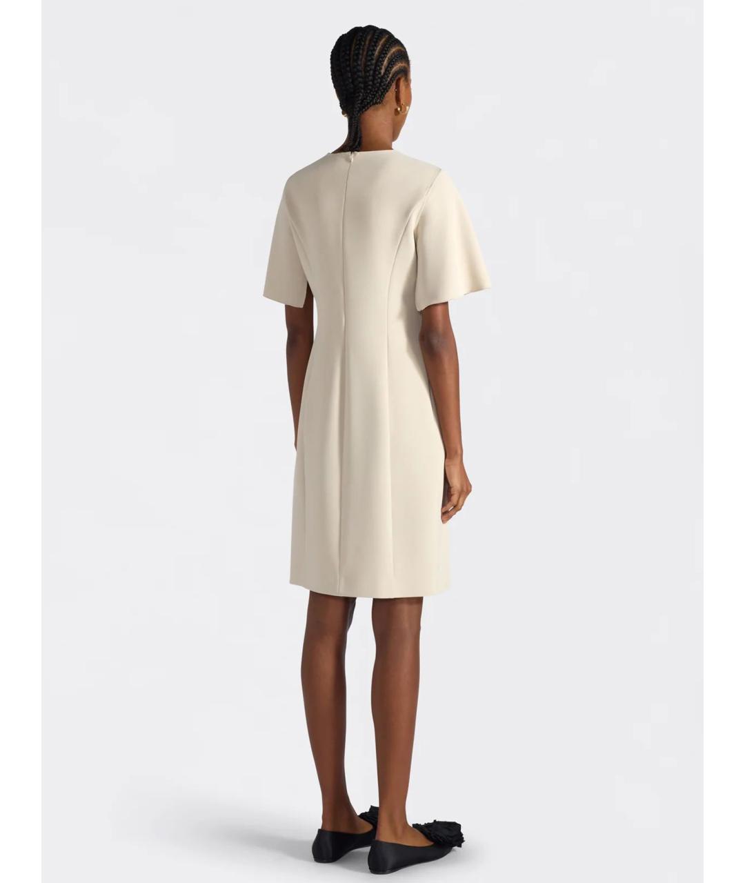 LIVIANA CONTI Бежевое коктейльное платье, фото 2