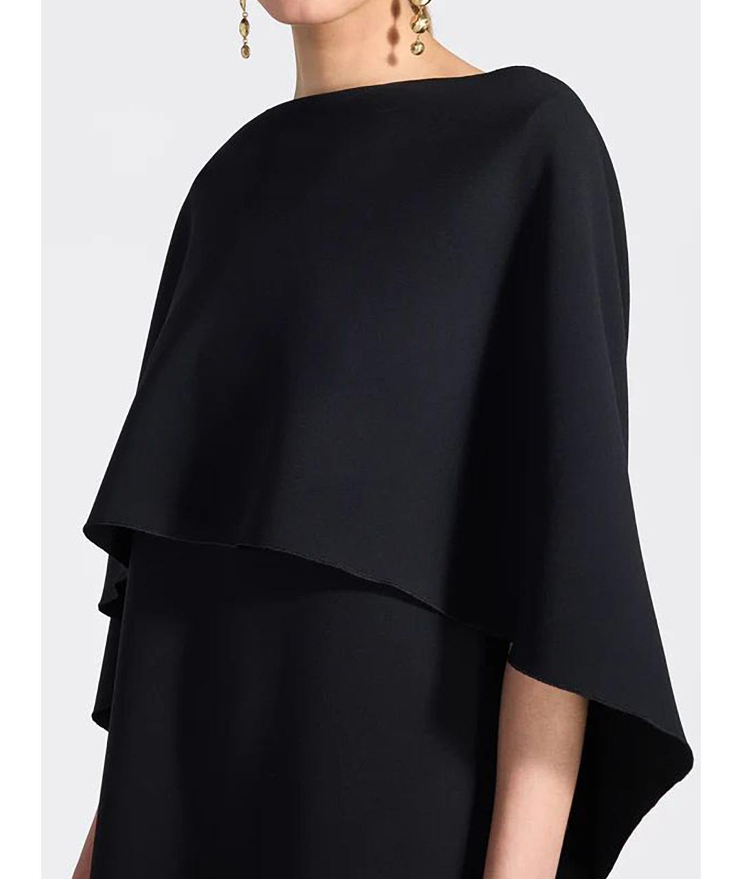 LIVIANA CONTI Черное полиэстеровое коктейльное платье, фото 4