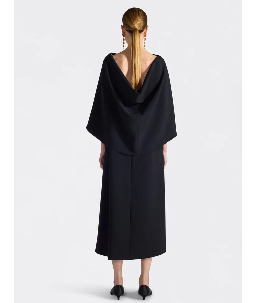 LIVIANA CONTI Черное полиэстеровое коктейльное платье, фото 2