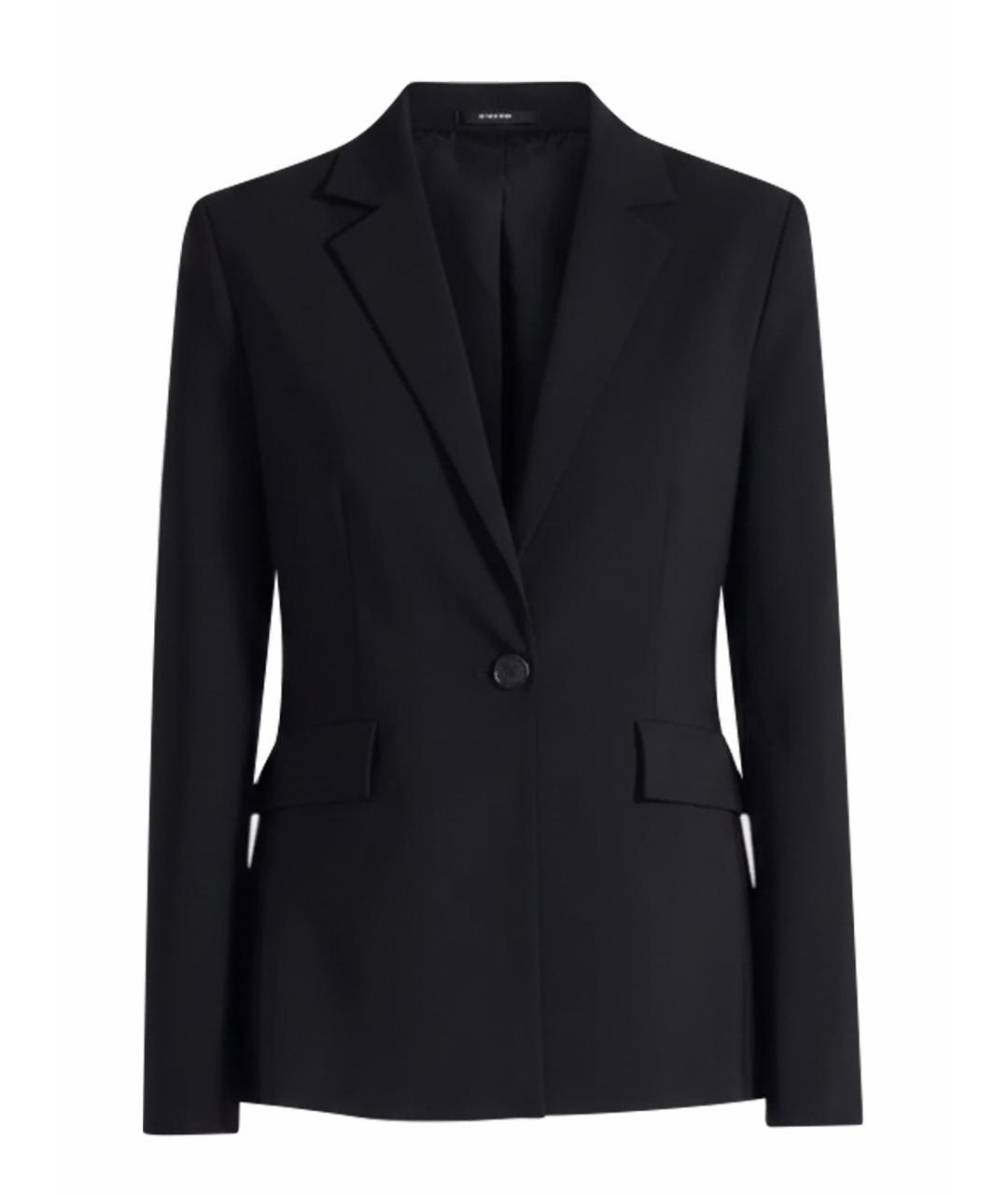 LIVIANA CONTI Черный вискозный жакет/пиджак, фото 1