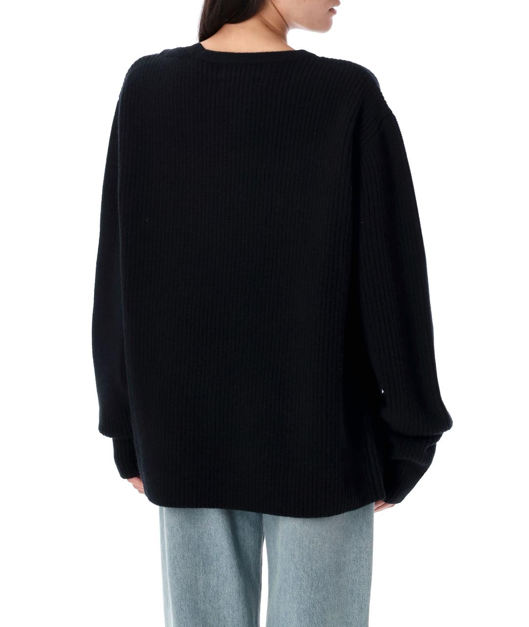 EXTREME CASHMERE Черный джемпер / свитер, фото 2