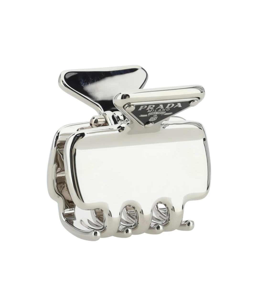 PRADA Серебряная заколка, фото 3