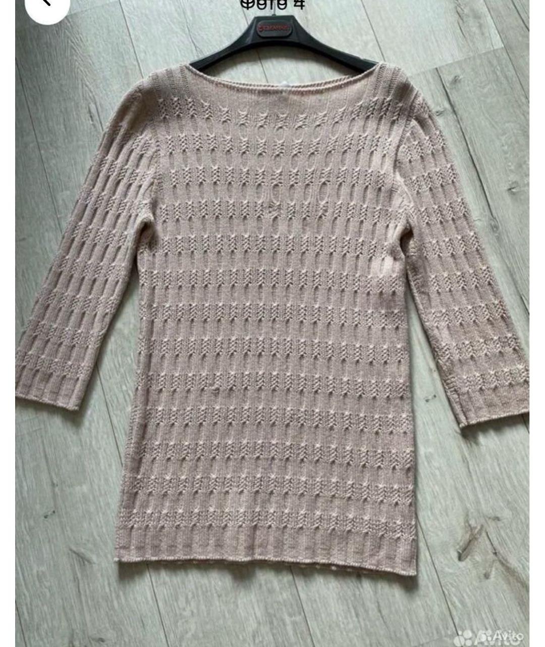 CHRISTIAN DIOR Розовый кашемировый джемпер / свитер, фото 6