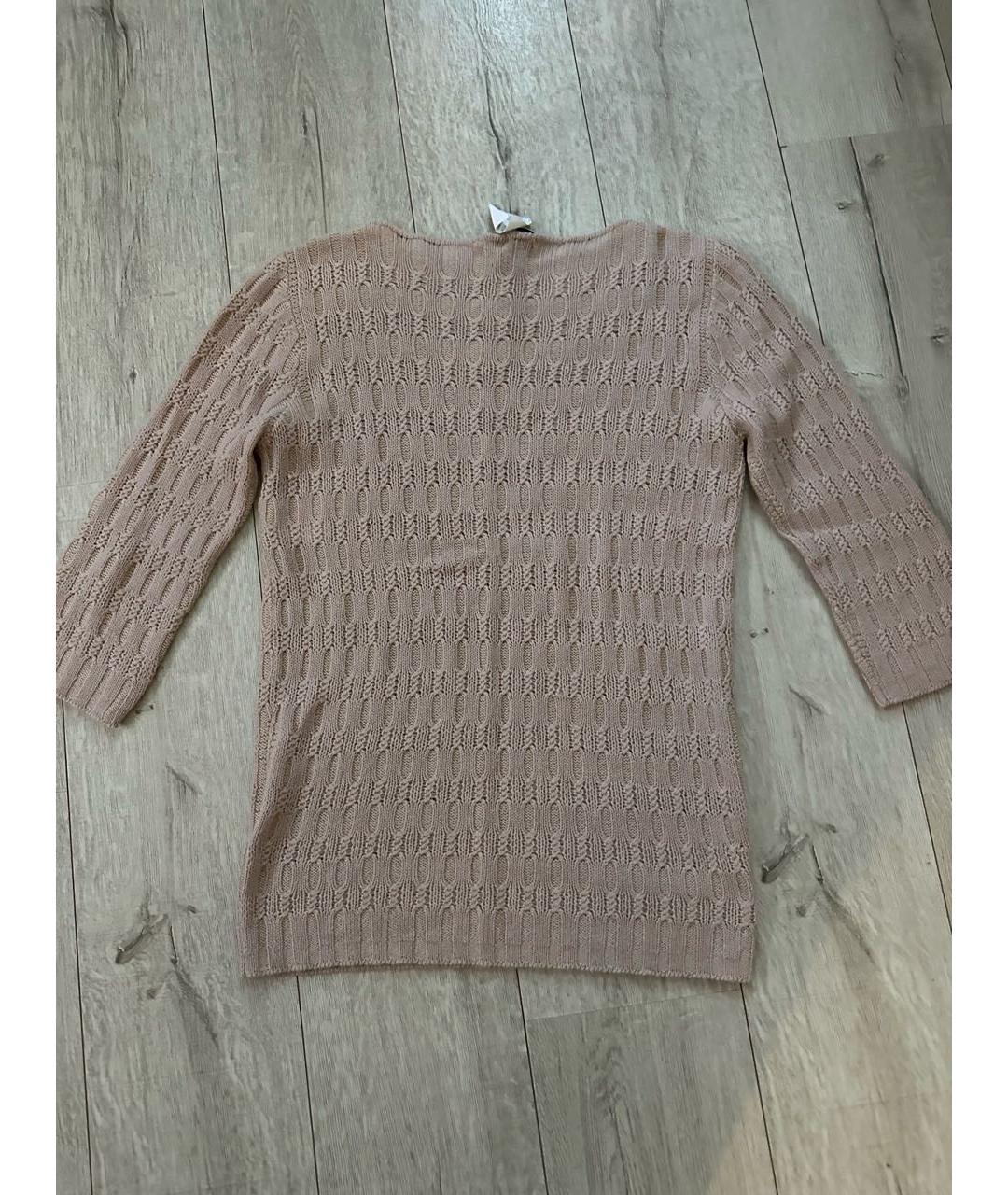 CHRISTIAN DIOR Розовый кашемировый джемпер / свитер, фото 2