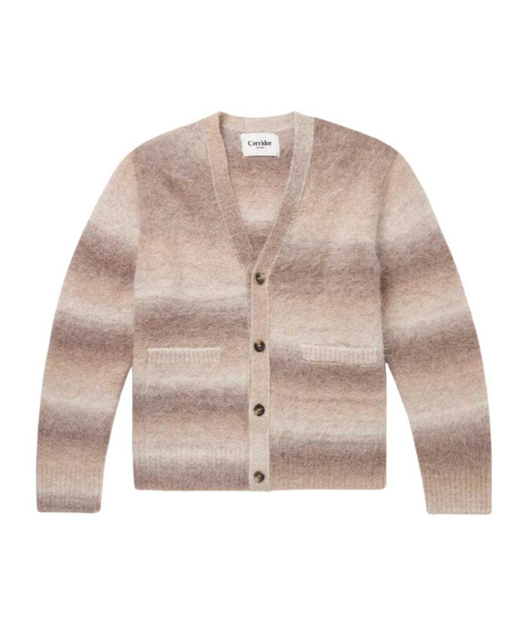 CORRIDOR Бежевый шерстяной кардиган, фото 1