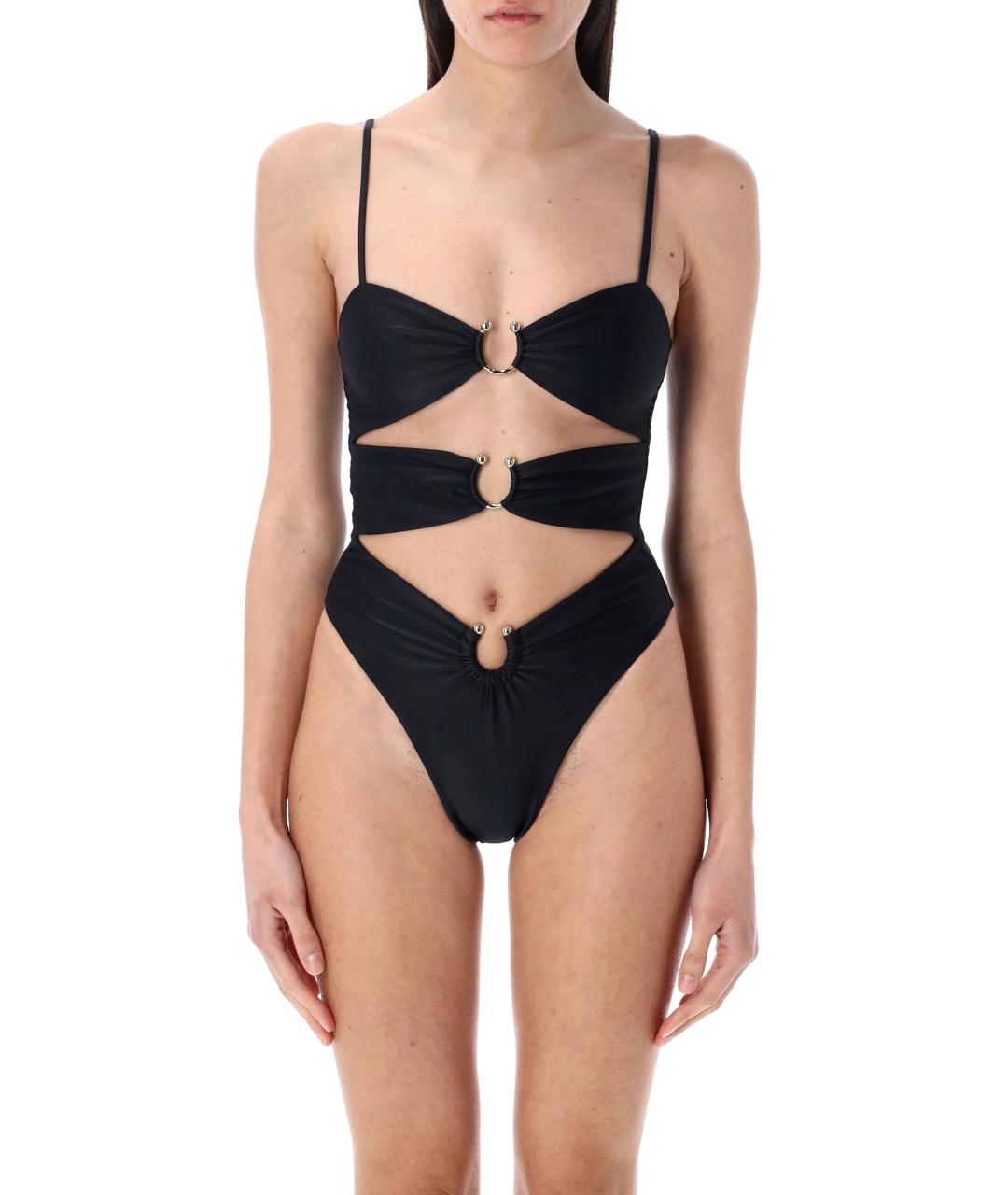 SWIM BY DI Черный полиамидовый купальник, фото 1