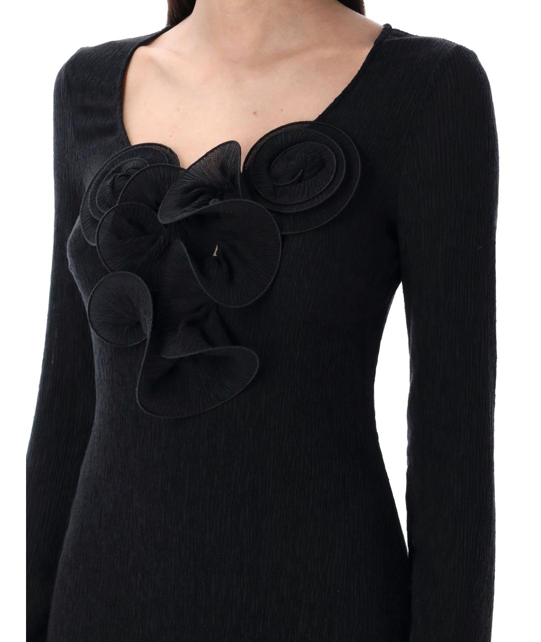 MAGDA BUTRYM Черное вечернее платье, фото 3