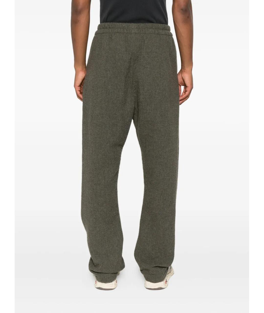 FEAR OF GOD Зеленые шерстяные повседневные брюки, фото 3