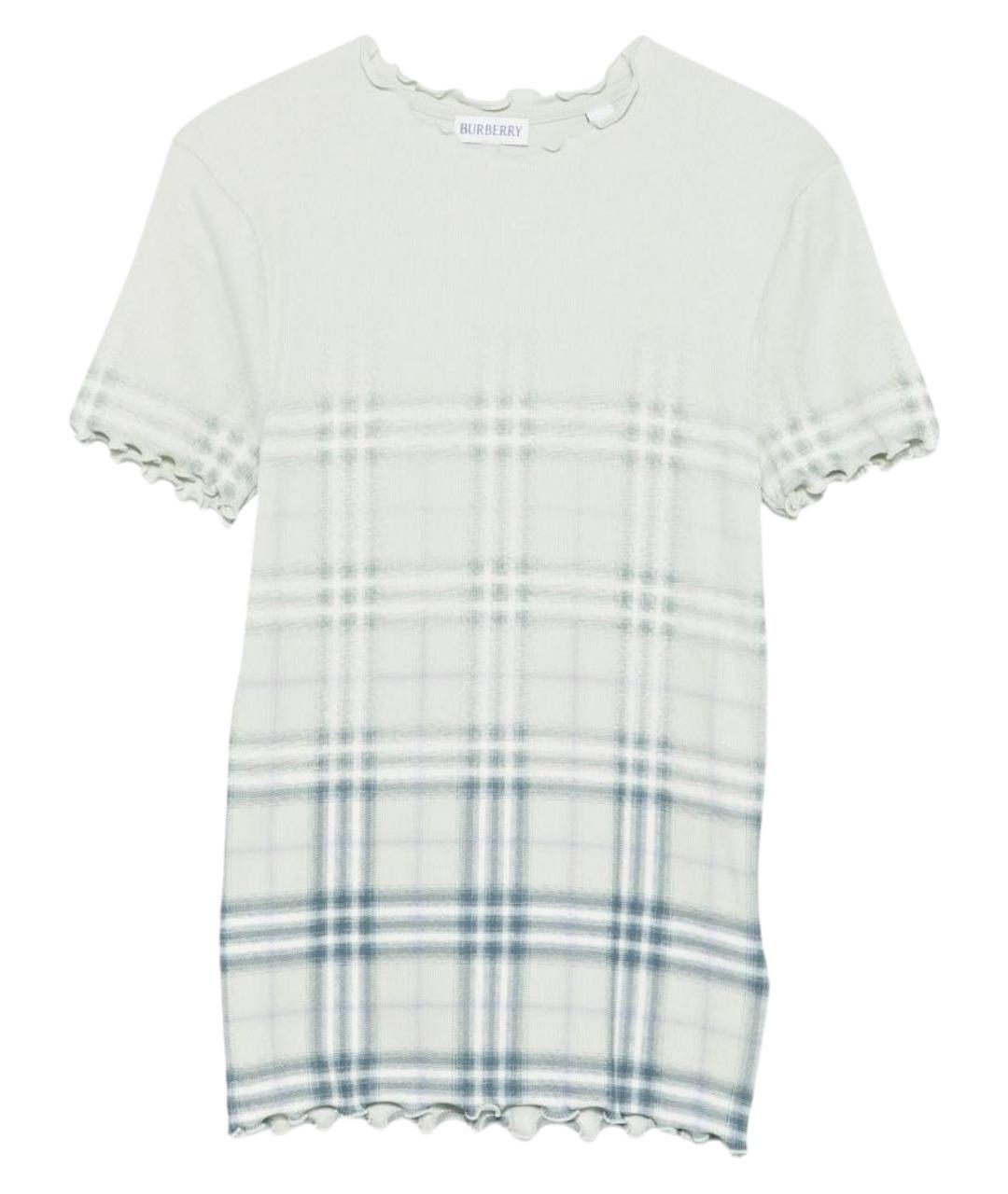 BURBERRY Мульти хлопковая футболка, фото 1