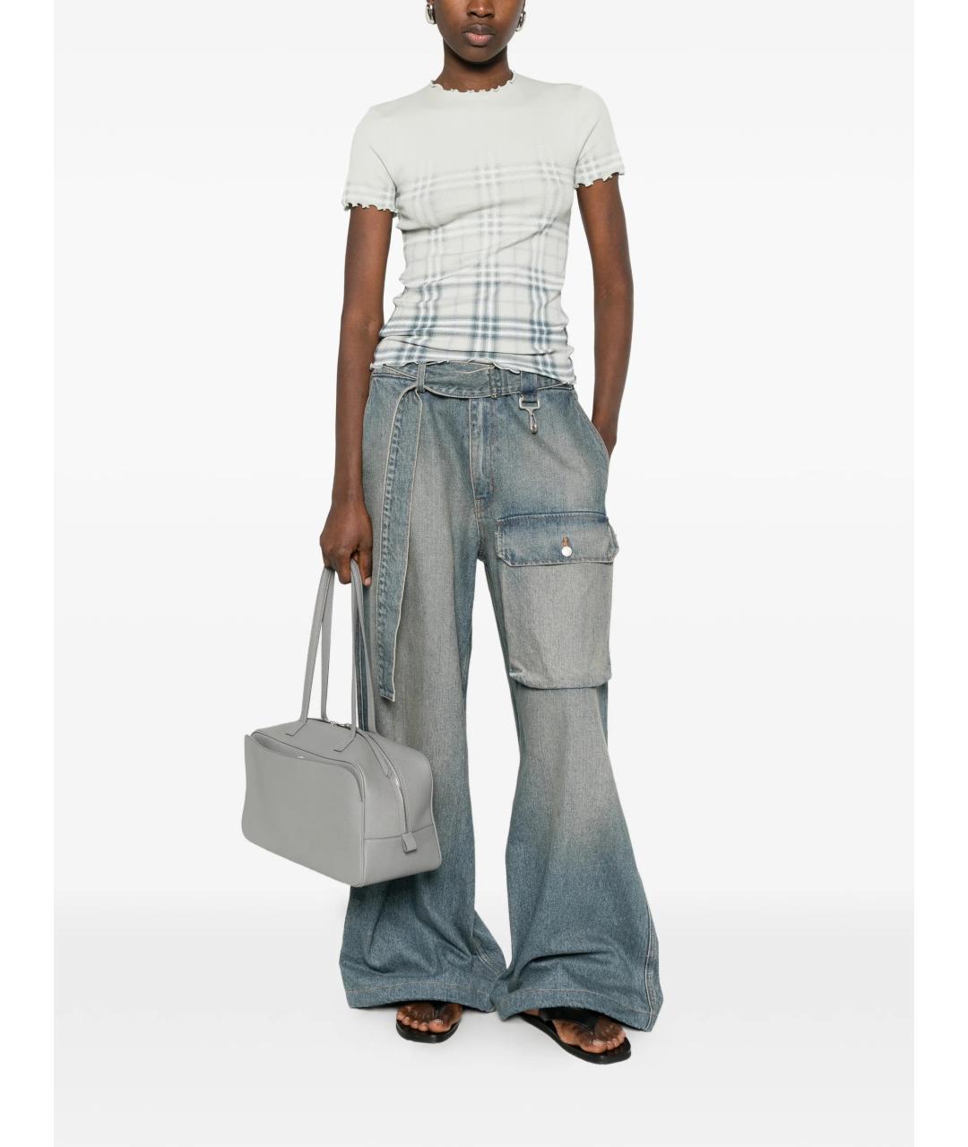 BURBERRY Мульти хлопковая футболка, фото 2