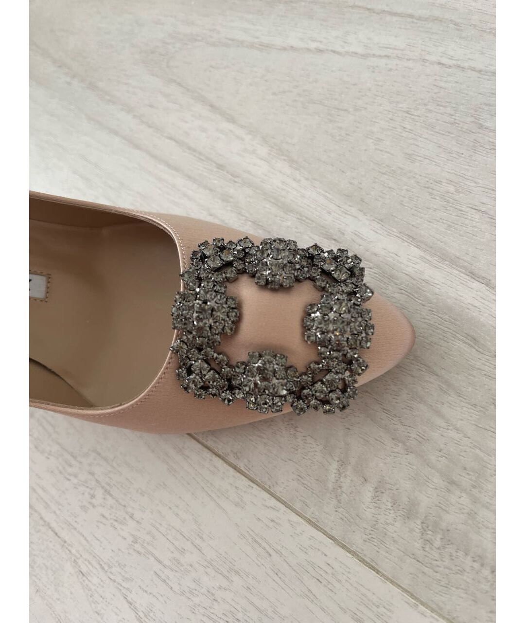 MANOLO BLAHNIK Бежевые туфли, фото 8