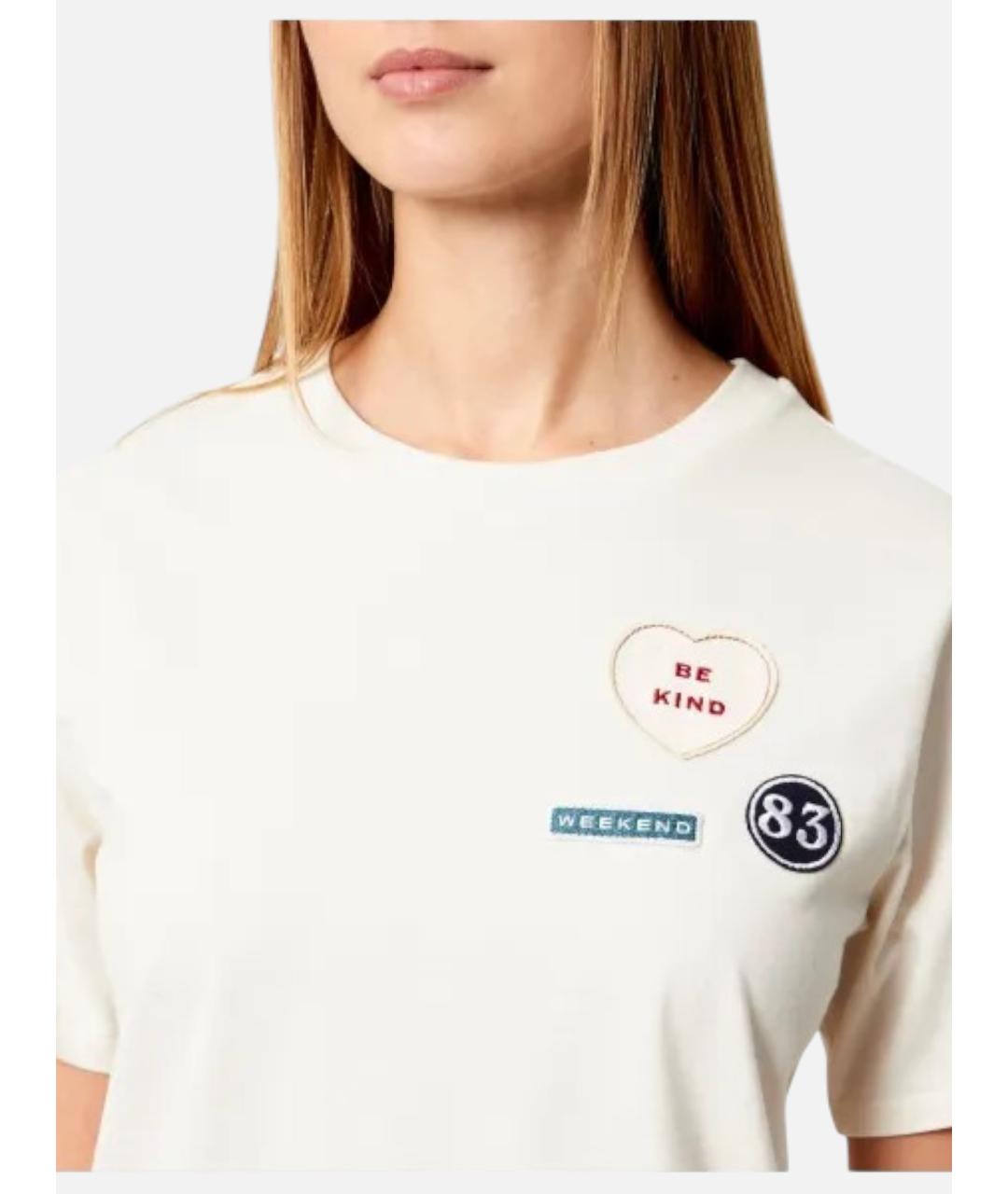 WEEKEND MAX MARA Хлопковая футболка, фото 2