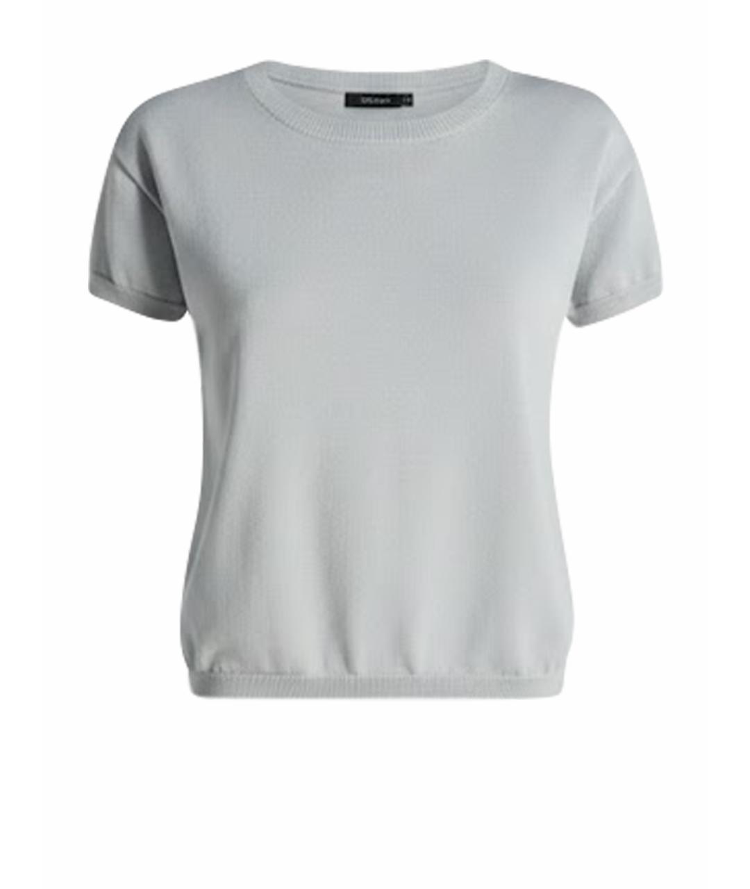 LIVIANA CONTI Серый вискозный джемпер / свитер, фото 1