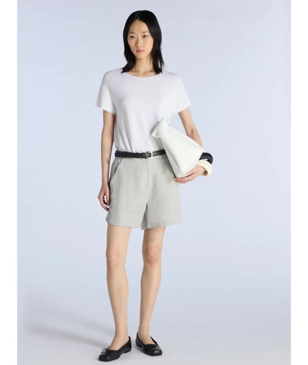 LIVIANA CONTI Белая вискозная футболка, фото 2