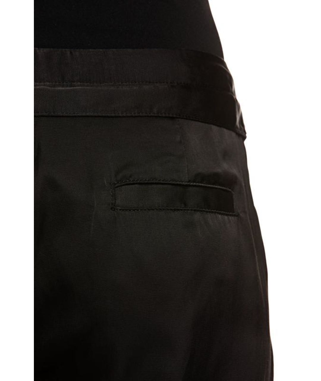 DIESEL BLACK GOLD Черные хлопковые брюки узкие, фото 5