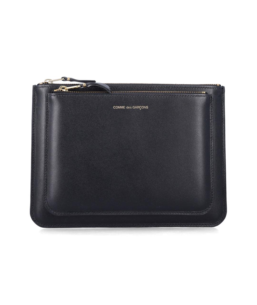 COMME DES GARÇONS WALLET Черный кожаный кошелек, фото 3