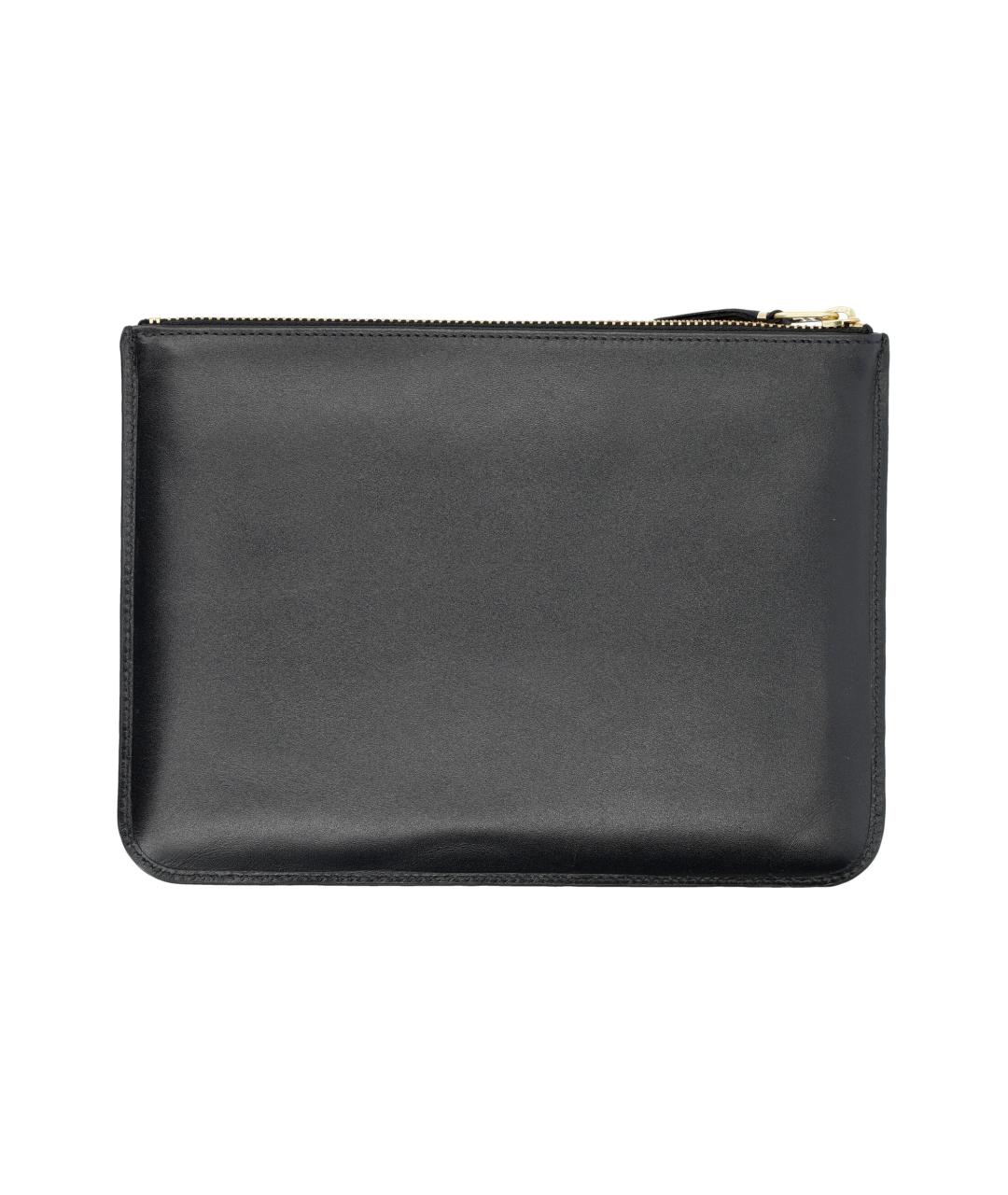 COMME DES GARÇONS WALLET Черный кожаный кошелек, фото 2