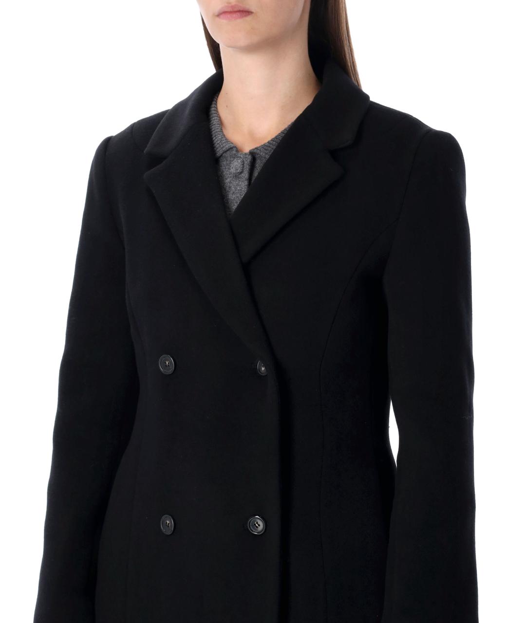 THE GARMENT Черное шерстяное пальто, фото 3