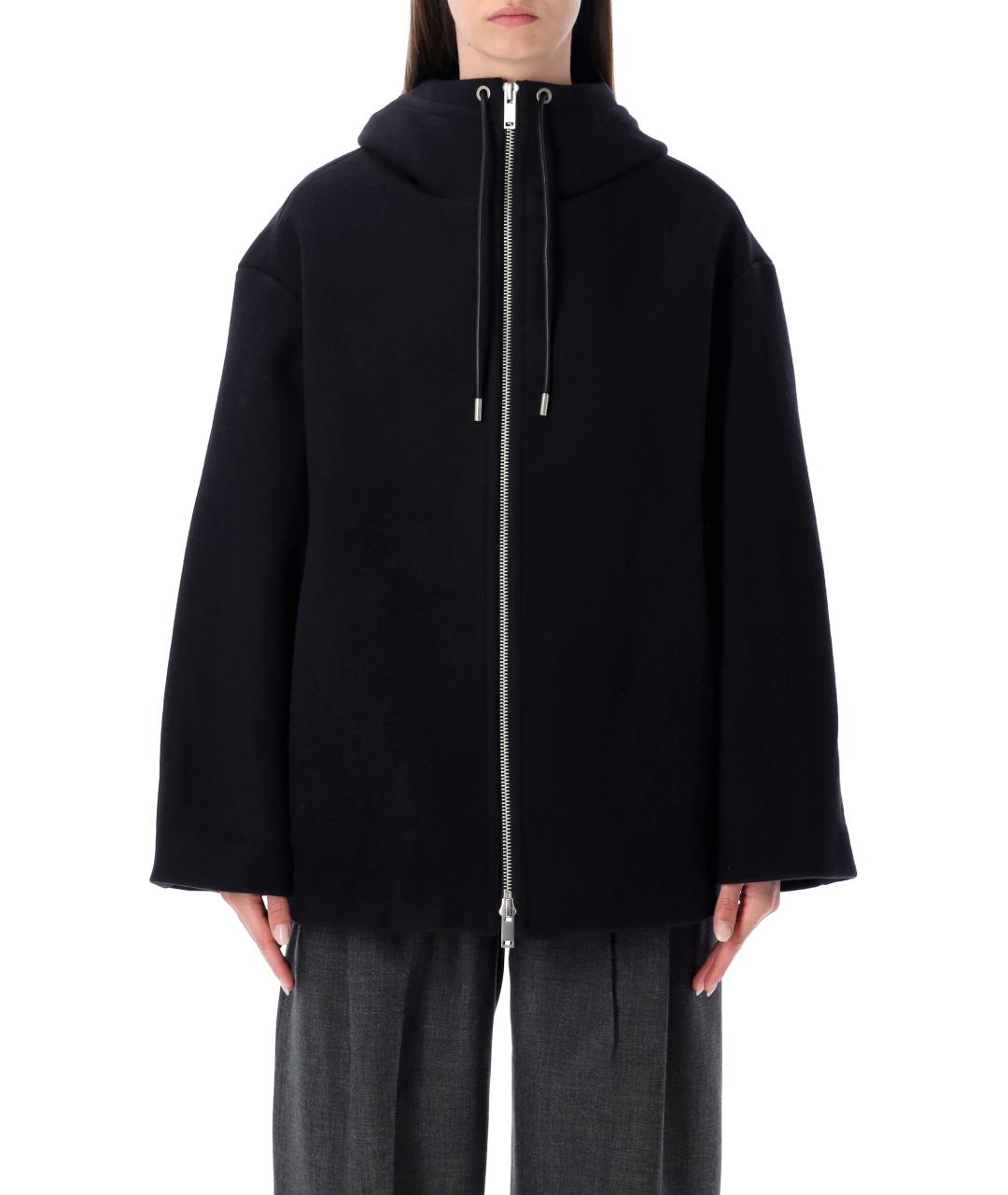 STUDIO NICHOLSON Темно-синее шерстяное пальто, фото 2