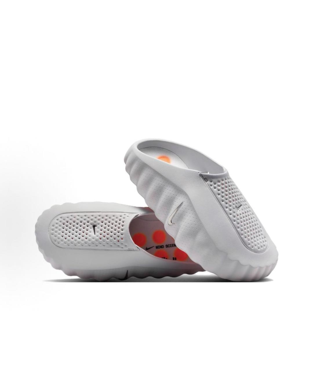 NIKE Бежевые резиновые слипоны, фото 4