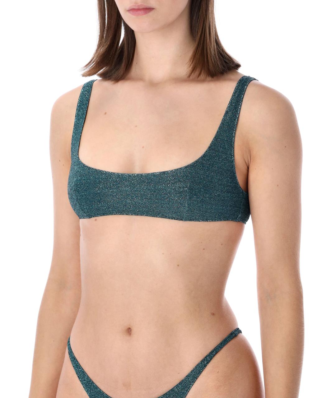 OSEREE Бирюзовый полиамидовый купальник, фото 3