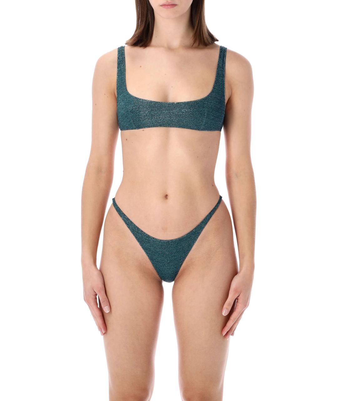 OSEREE Бирюзовый полиамидовый купальник, фото 1