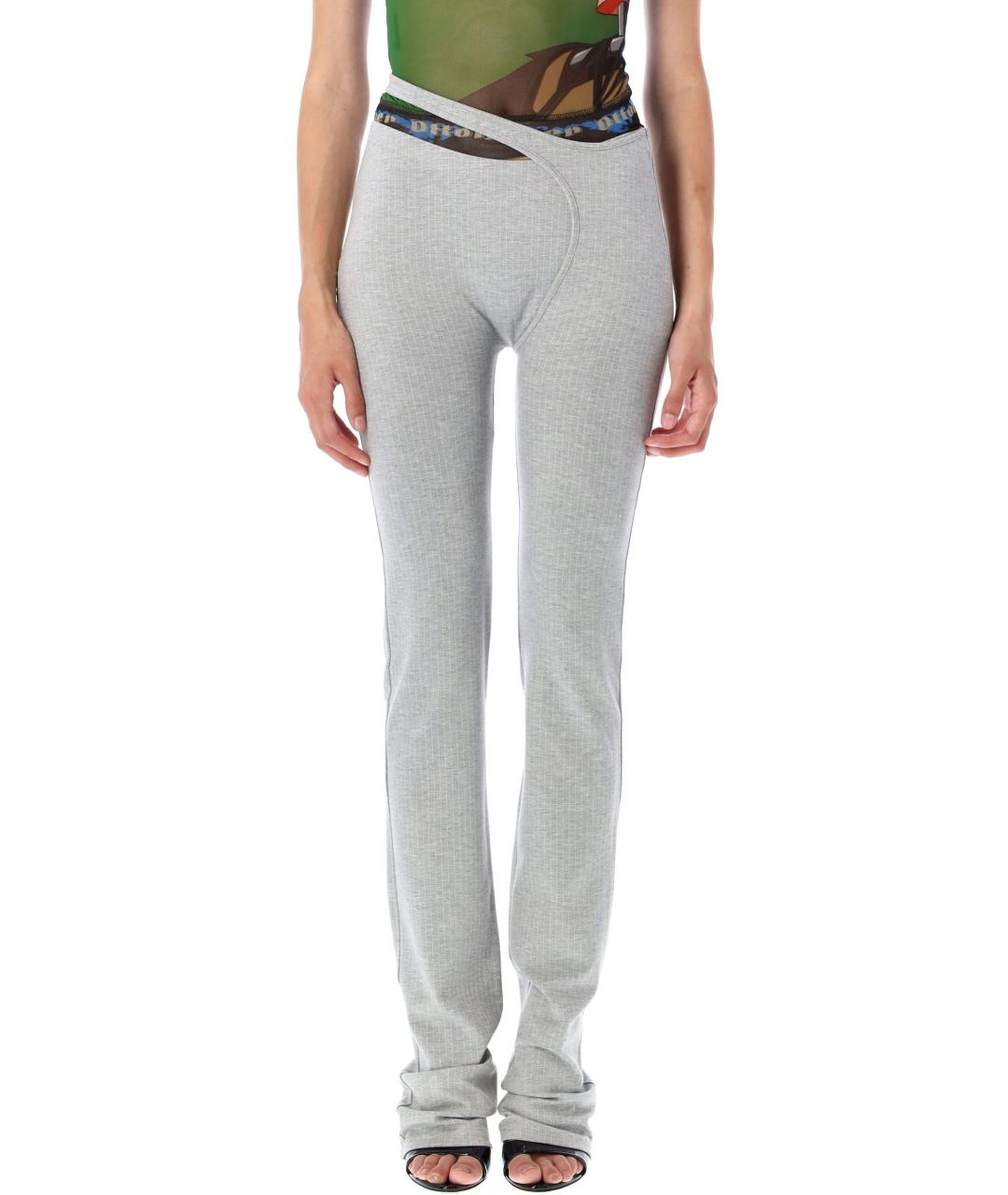 OTTOLINGER Серые брюки узкие, фото 1