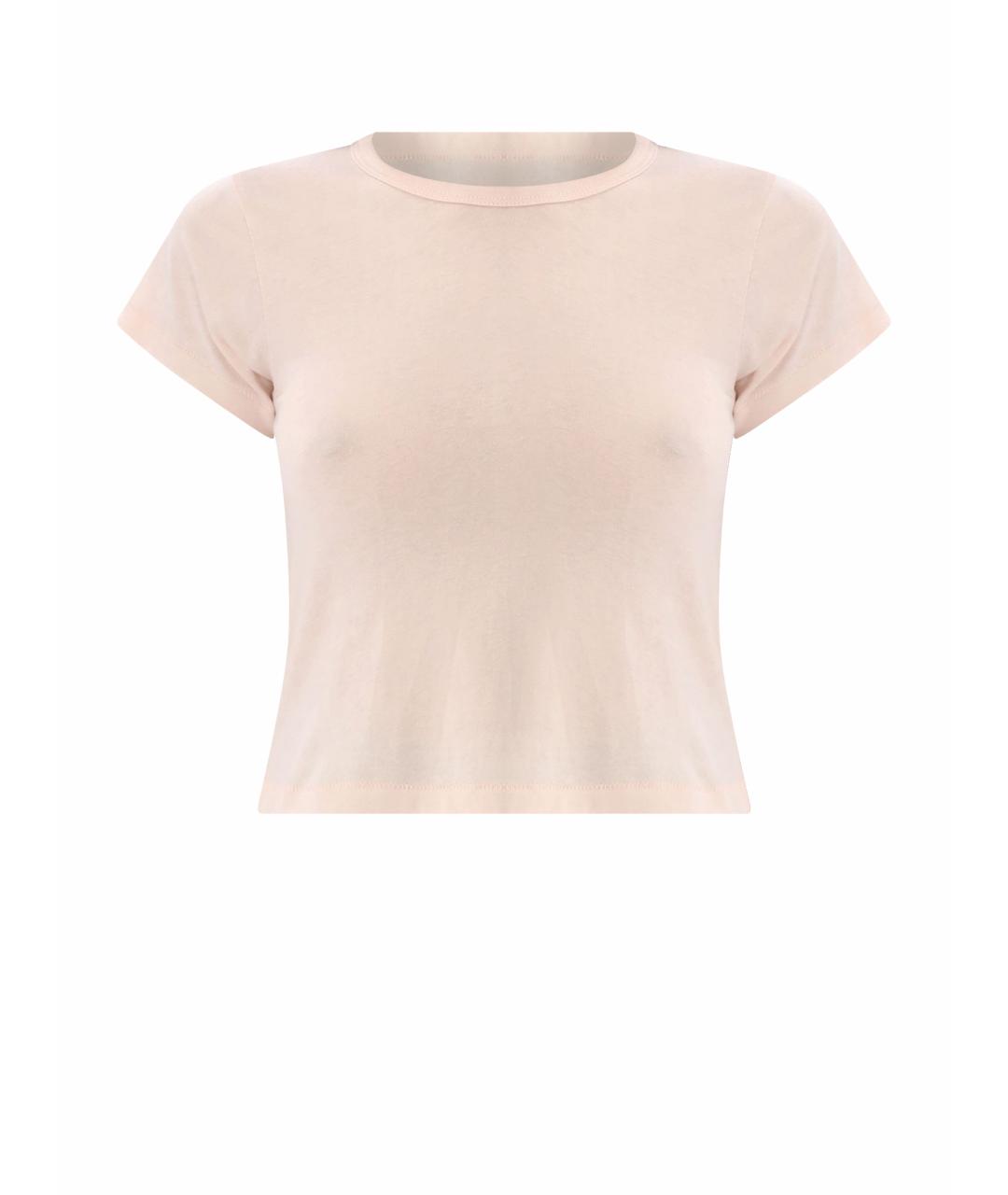 ETERNE Розовая хлопковая футболка, фото 1