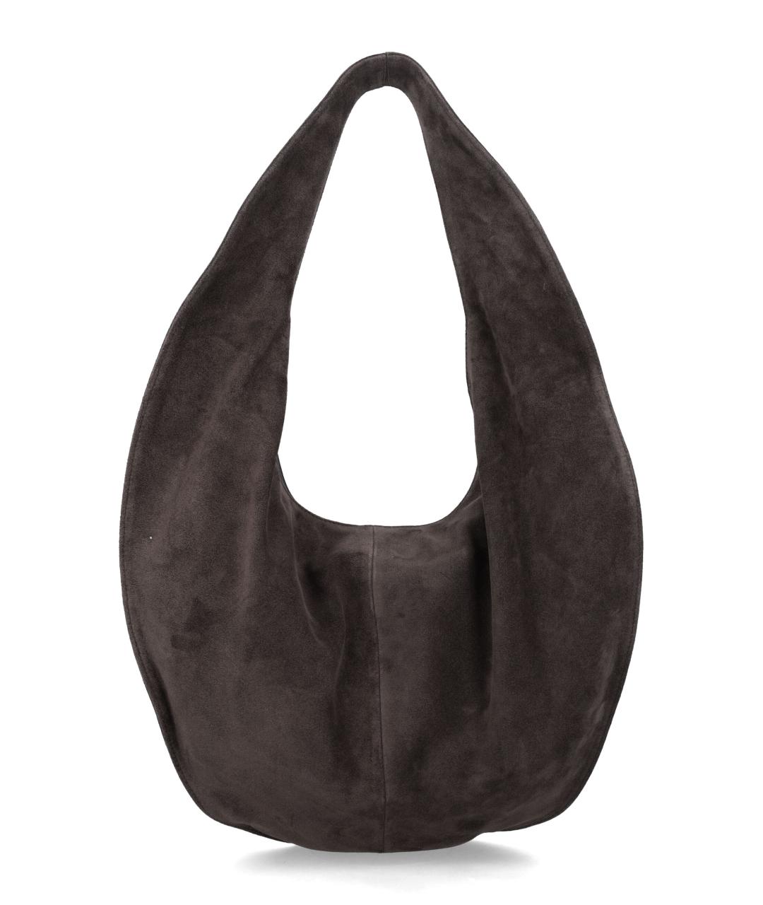 MAEDEN Коричневая замшевая сумка тоут, фото 3