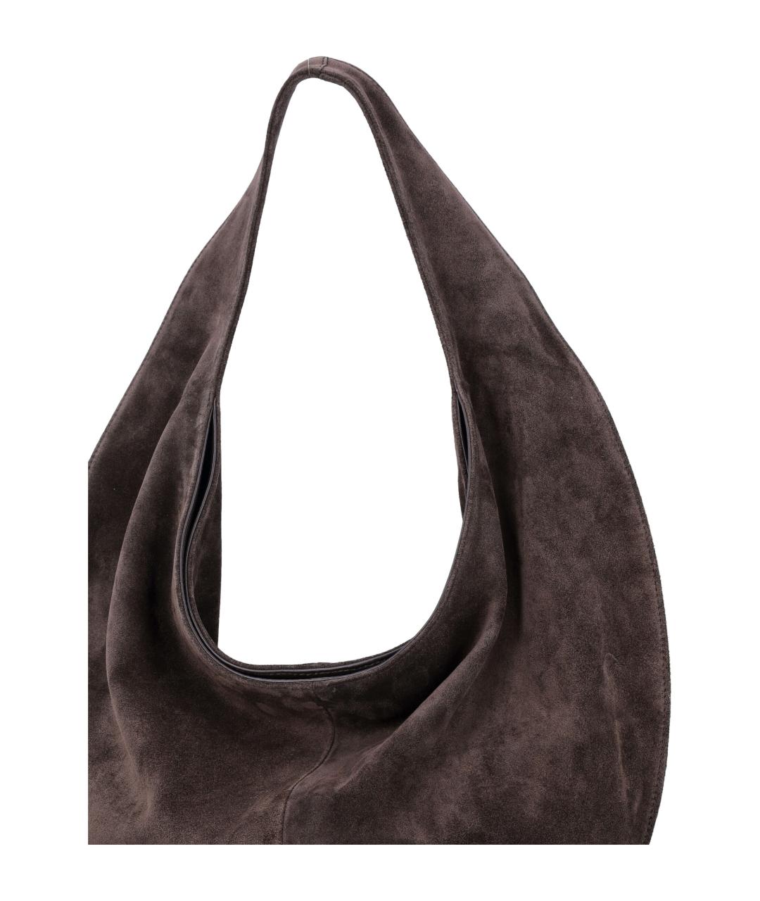 MAEDEN Коричневая замшевая сумка тоут, фото 6