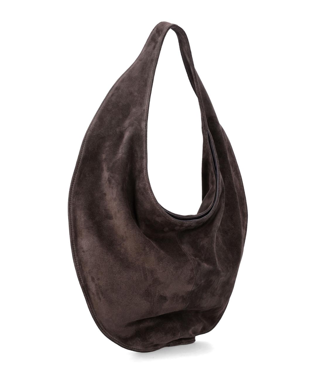 MAEDEN Коричневая замшевая сумка тоут, фото 7