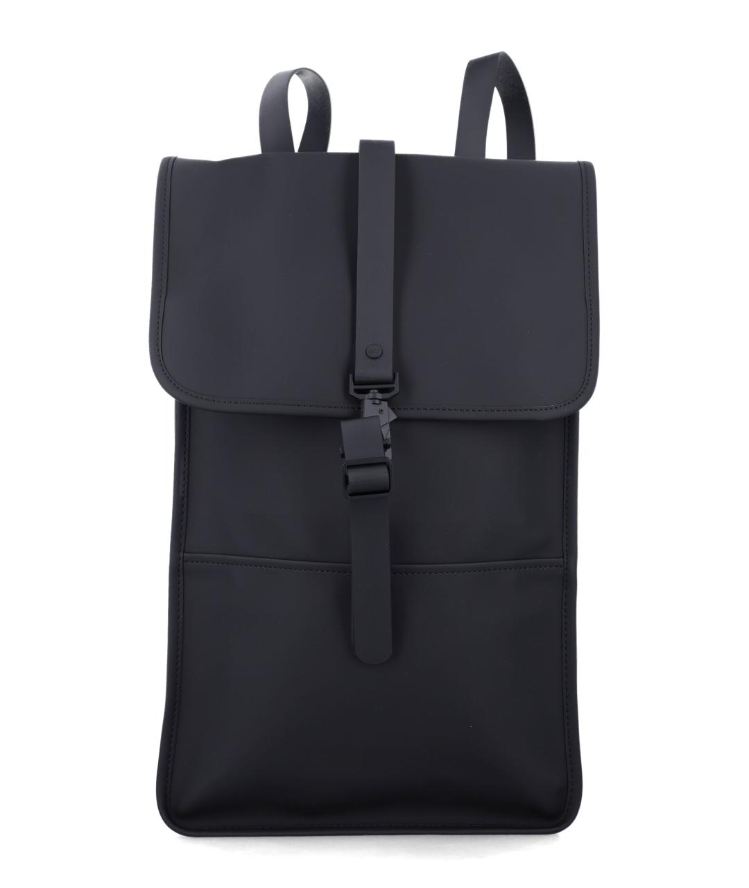 RAINS Черный тканевый рюкзак, фото 1