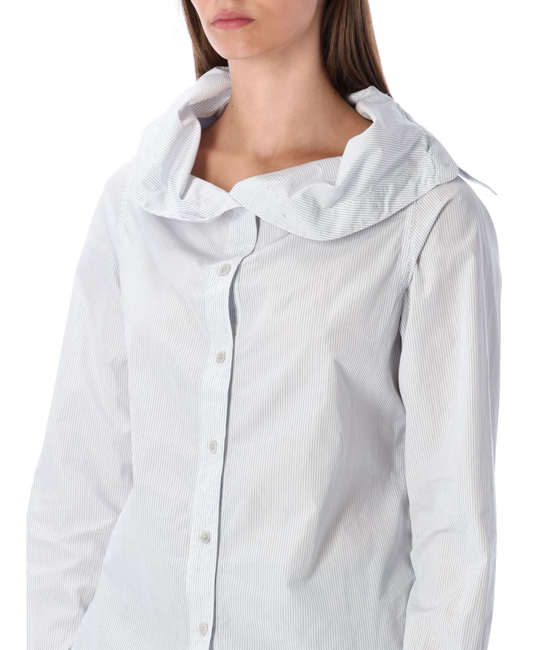 OUR LEGACY Белая хлопковая рубашка, фото 3