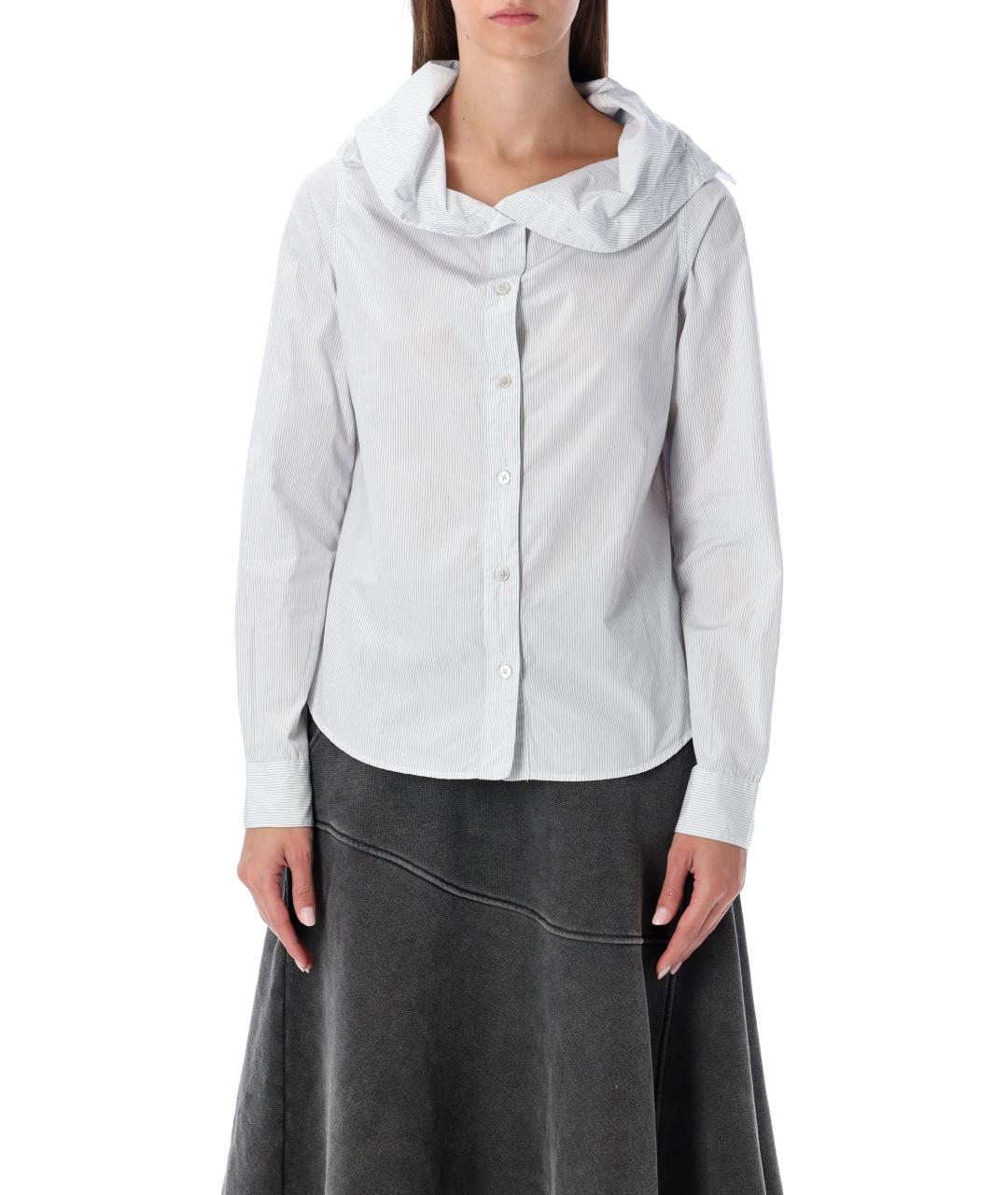 OUR LEGACY Белая хлопковая рубашка, фото 1