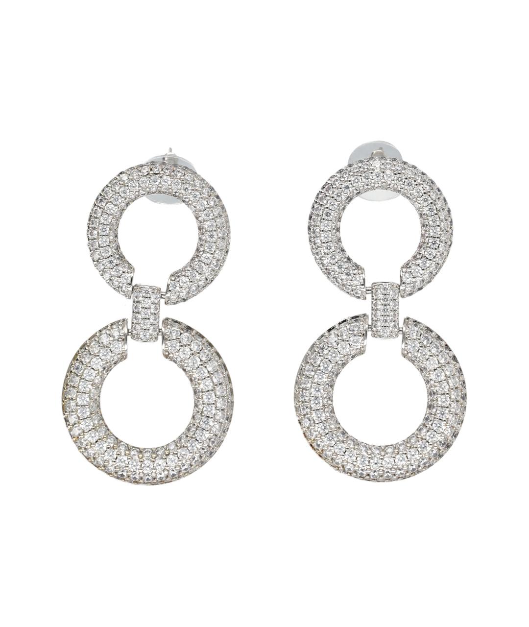 SELF-PORTRAIT Серебряные металлические серьги, фото 1