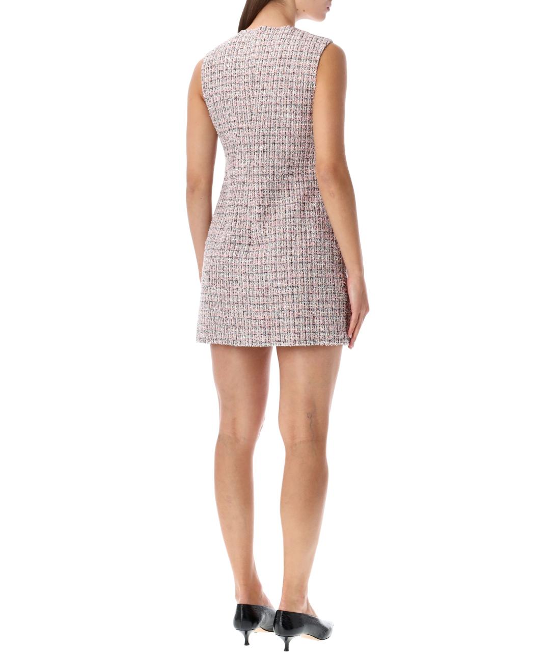 SELF-PORTRAIT Розовое полиэстеровое коктейльное платье, фото 3