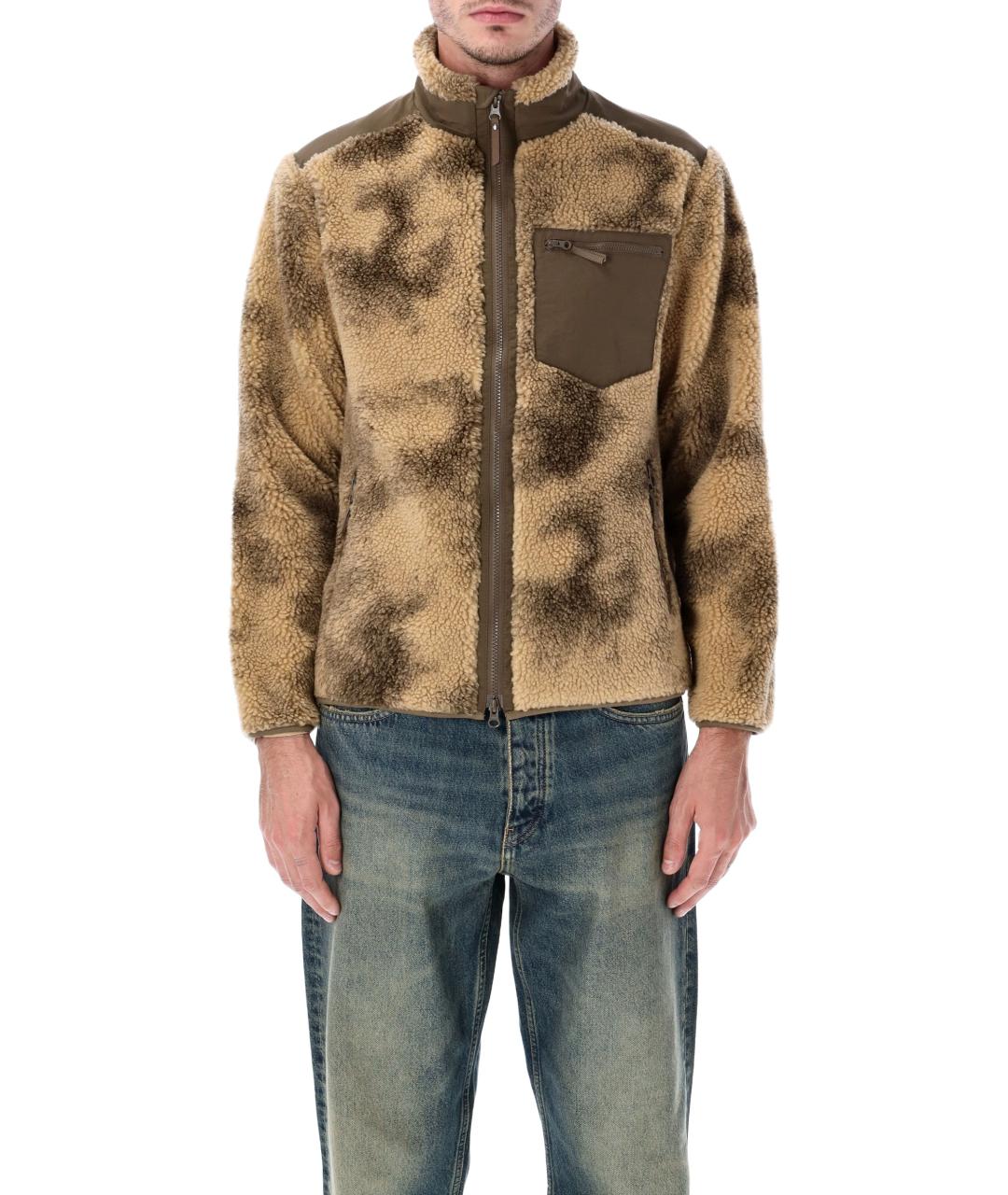 CORRIDOR Бежевая полиэстеровая куртка, фото 2