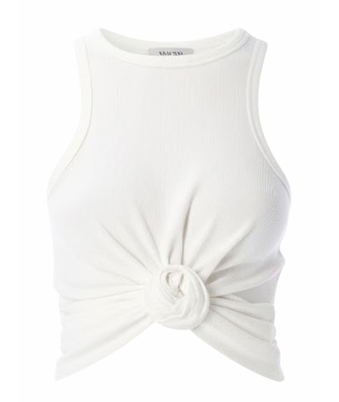 MAGDA BUTRYM Белая хлопковая майка, фото 1