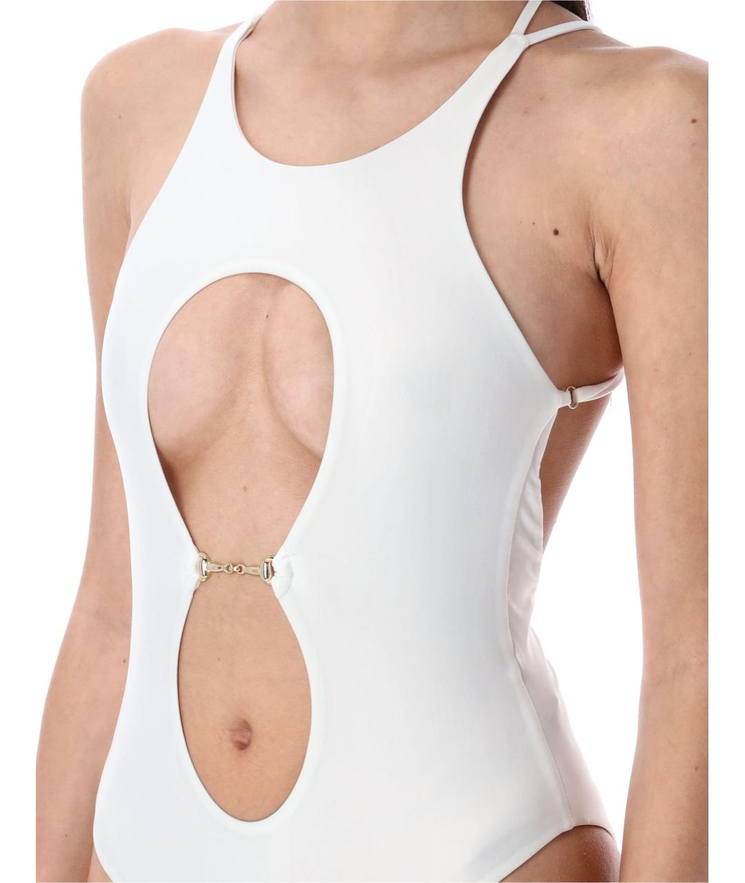 SWIM BY DI Белый полиамидовый купальник, фото 6