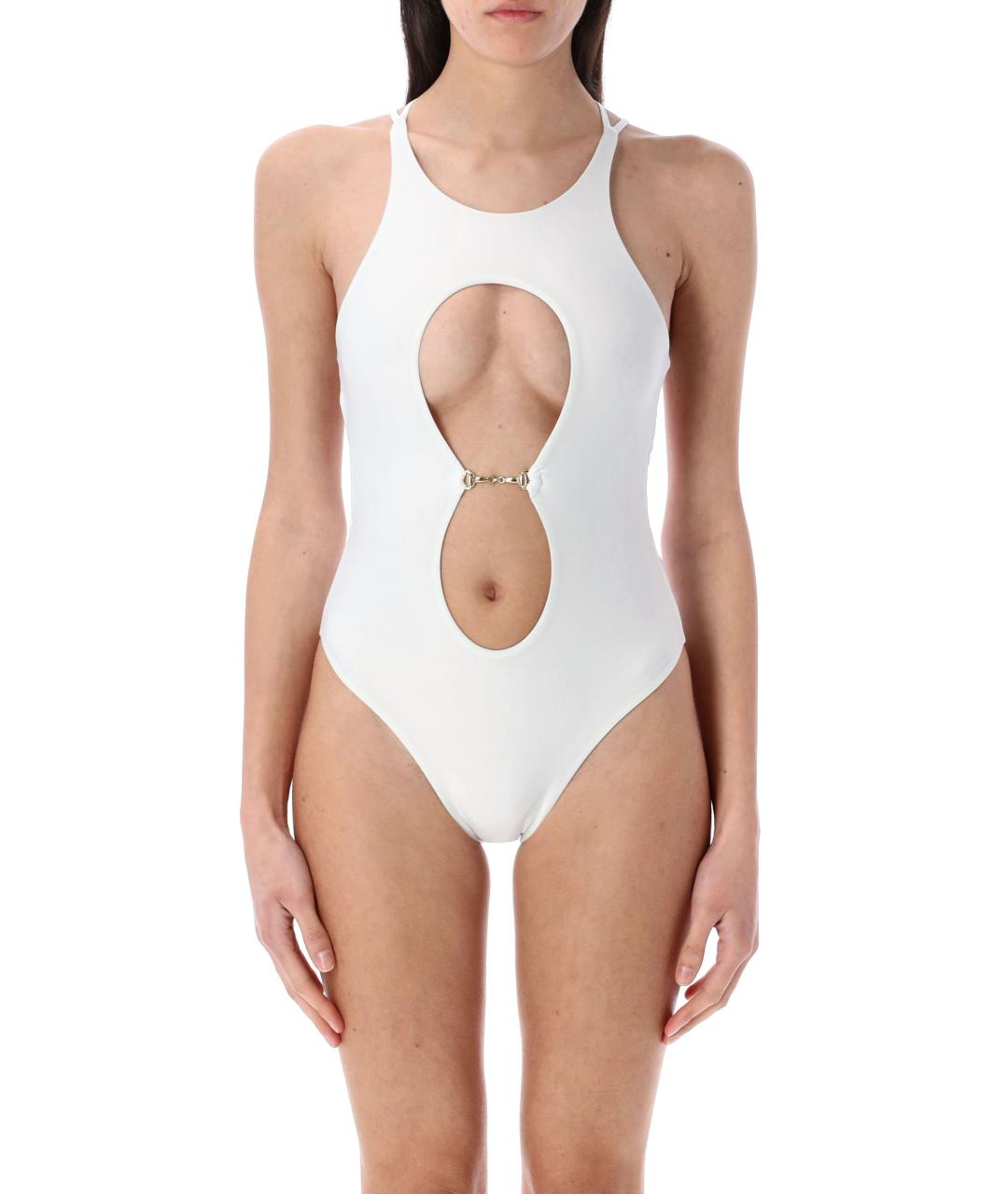 SWIM BY DI Белый полиамидовый купальник, фото 1