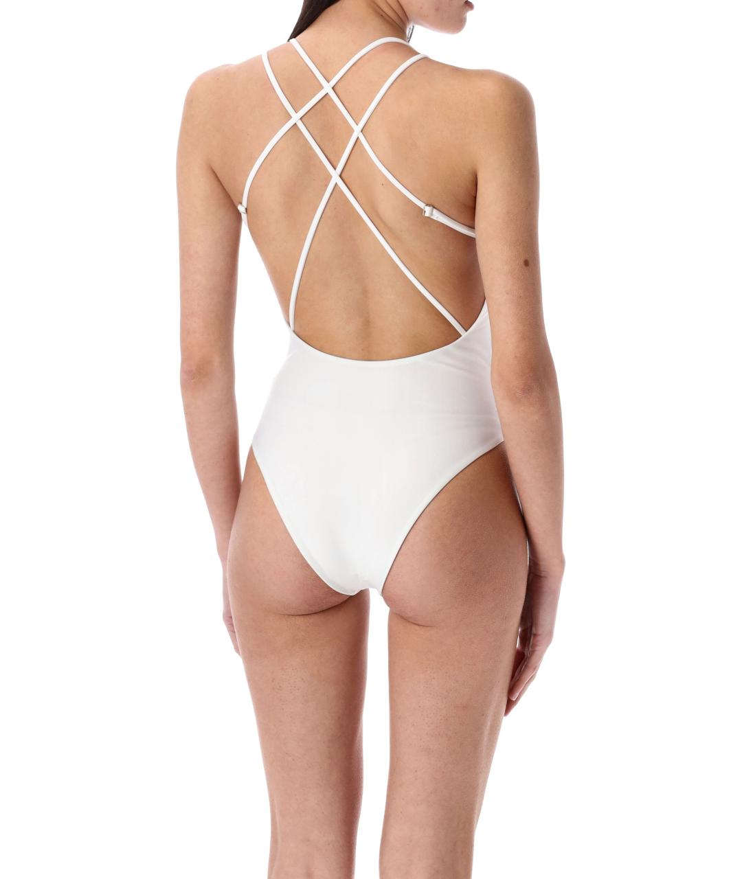 SWIM BY DI Белый полиамидовый купальник, фото 5