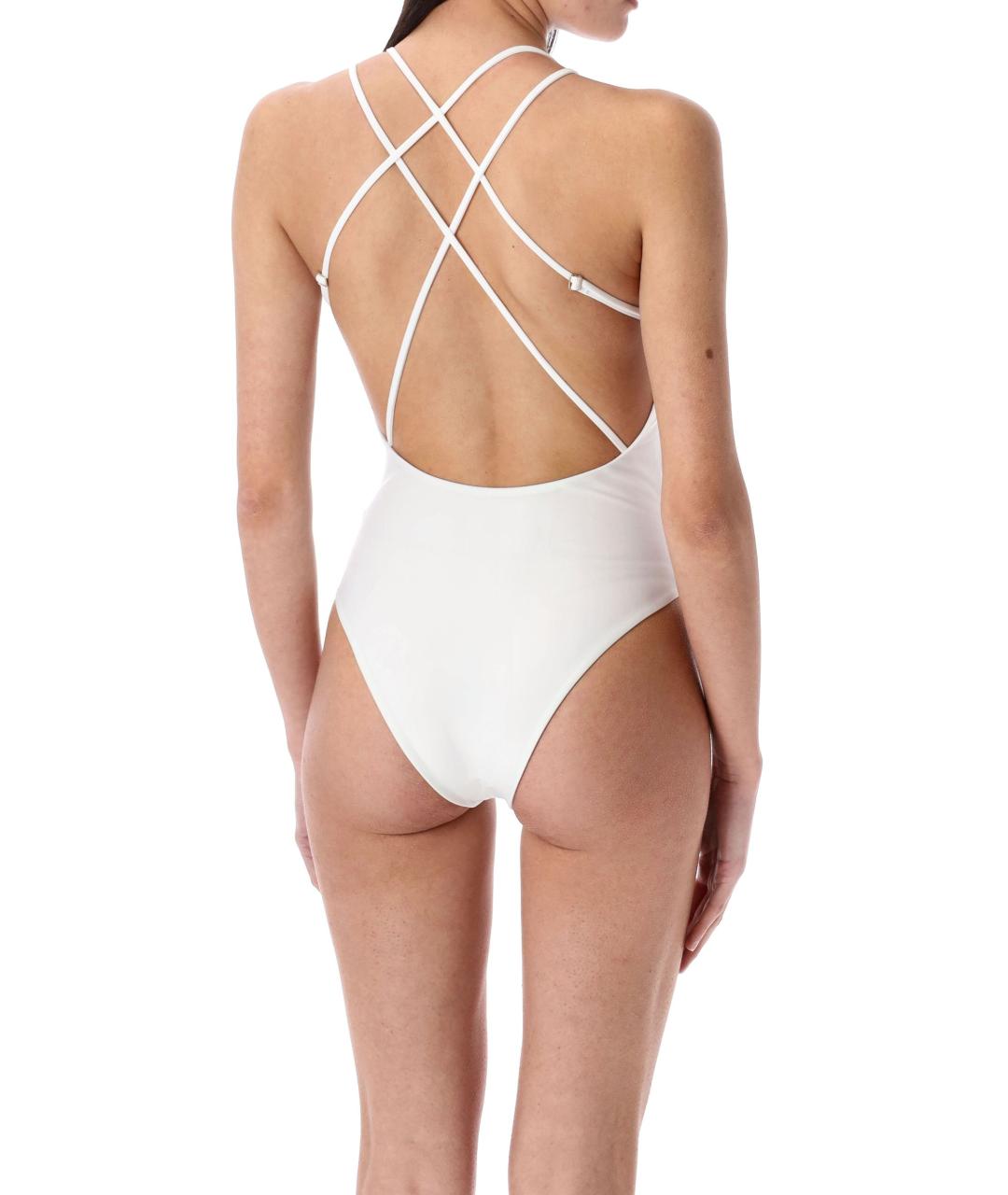 SWIM BY DI Белый полиамидовый купальник, фото 2