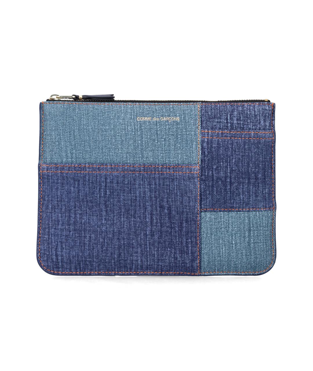 COMME DES GARÇONS WALLET Синяя кожаная папка для документов, фото 1