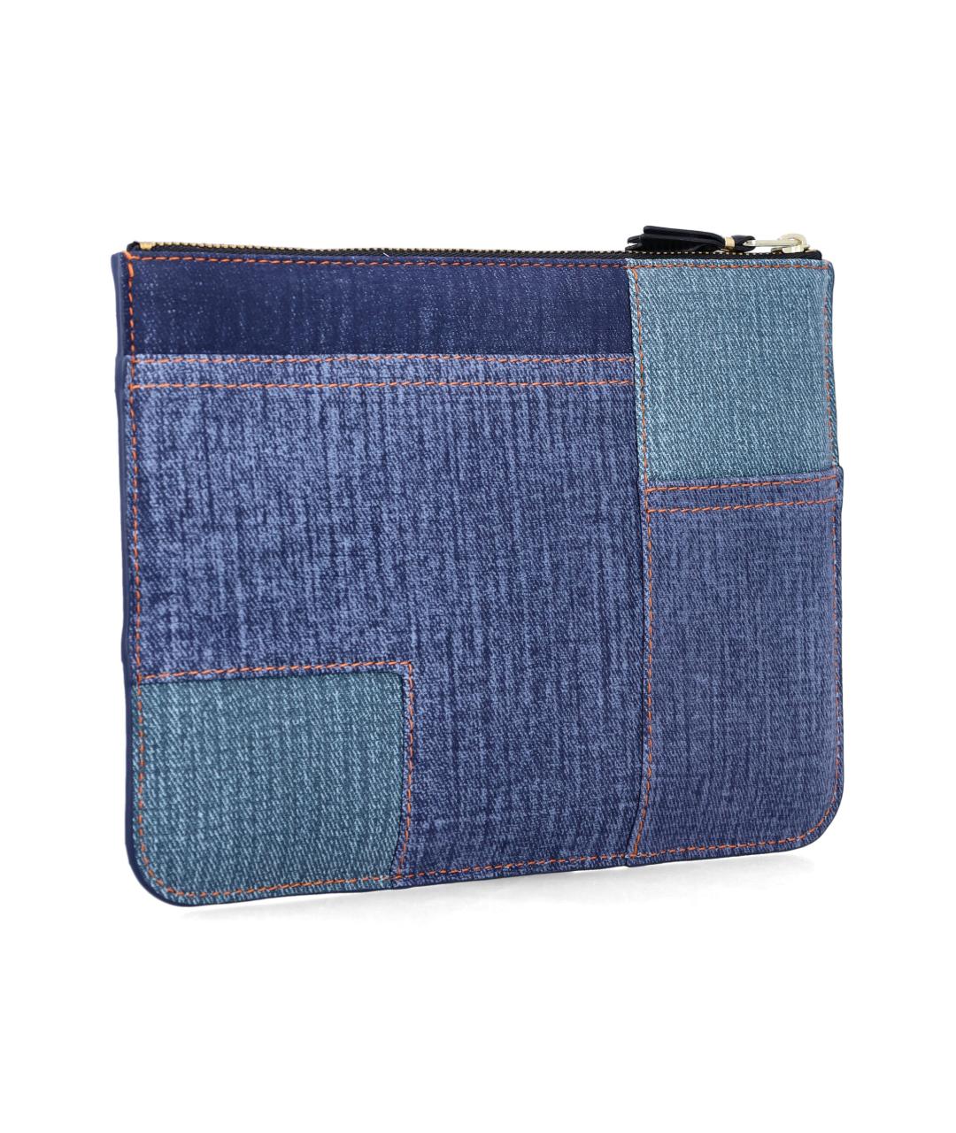 COMME DES GARÇONS WALLET Синяя кожаная папка для документов, фото 2