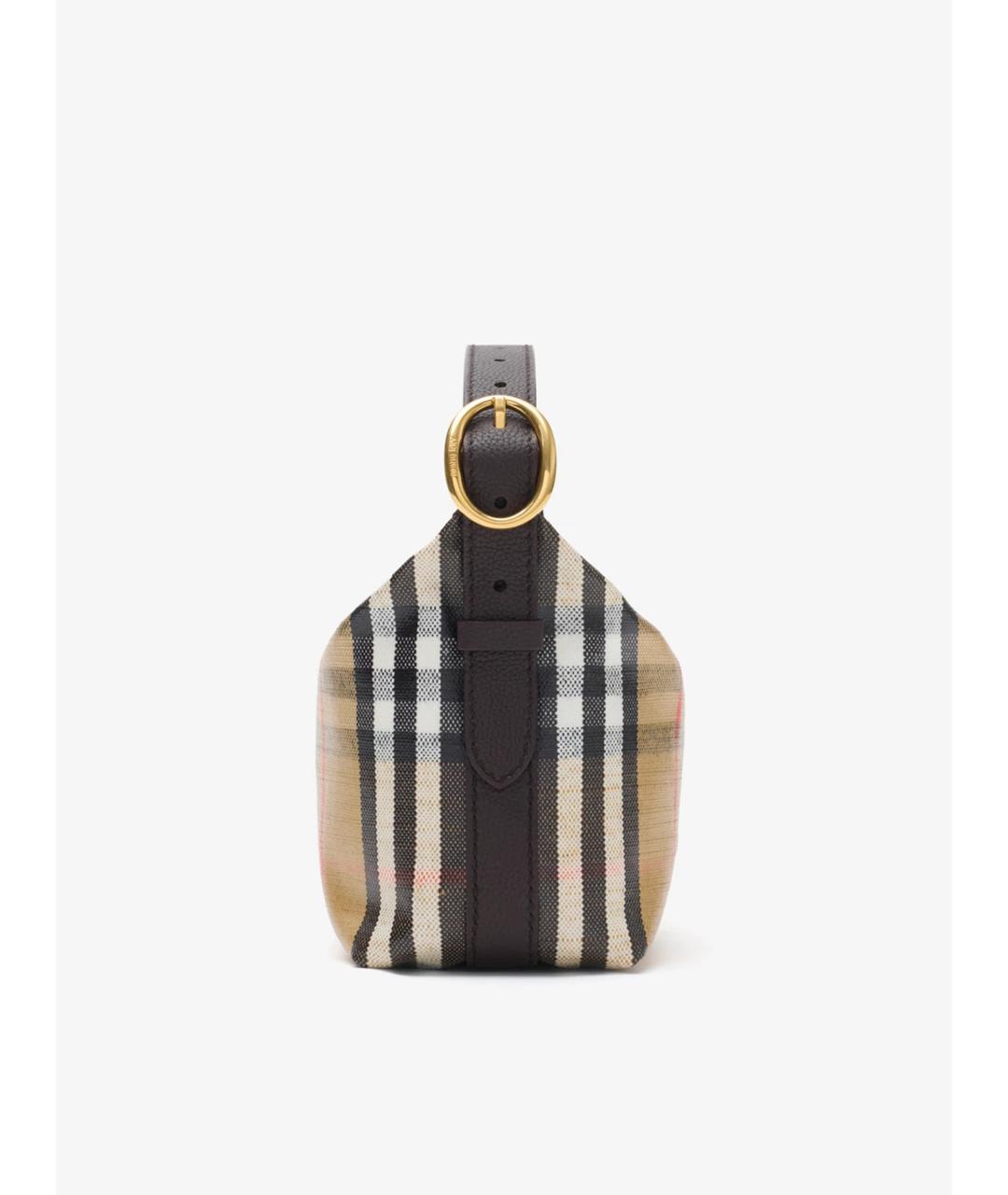 BURBERRY Бежевая сумка с короткими ручками, фото 3