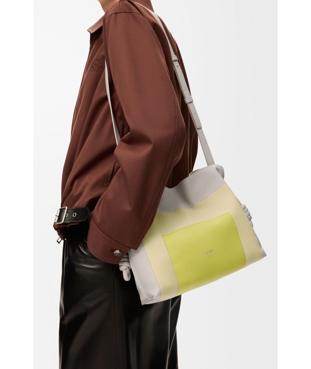 LOEWE Мульти кожаная сумка через плечо, фото 3